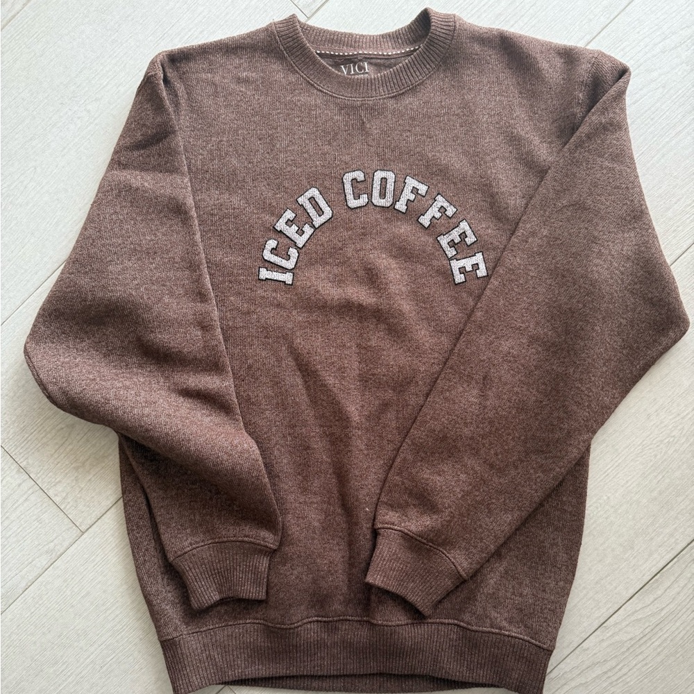 Vici Chocolate Crewneck Sweater